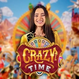 Crazy Time logo by Evolution at DragoBet CasinoCrazy Time