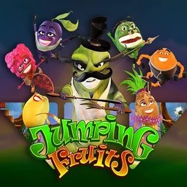 Official Slots logo: Jumping Fruits by Wazdan at DragoBet Casino